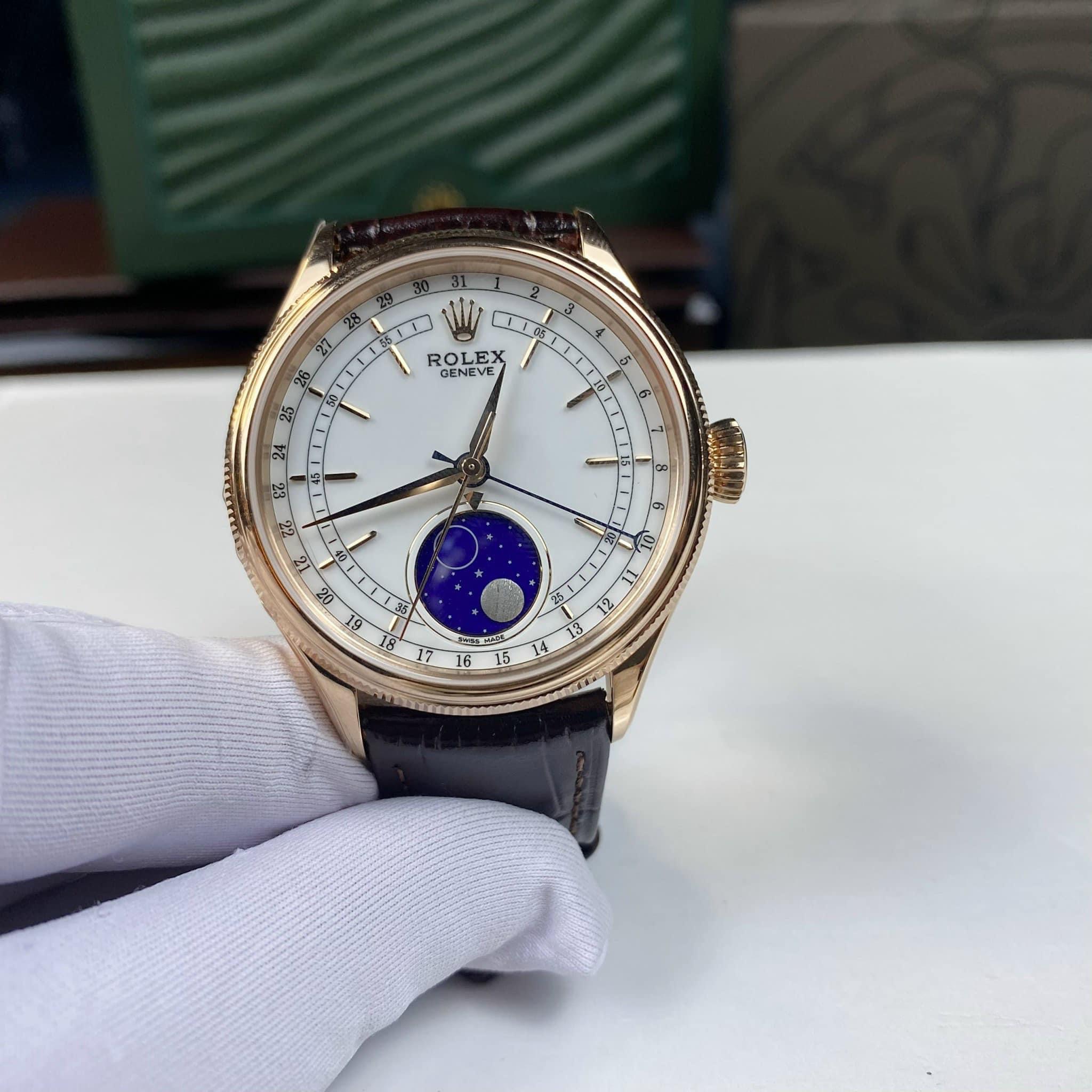 ng h Rolex Cellini Moonphase 50535 RL07 T ng kho ng h